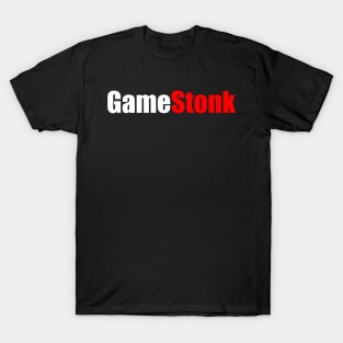 Gamestonk Stock Market - Can't Stop GME Gamestick T-Shirt